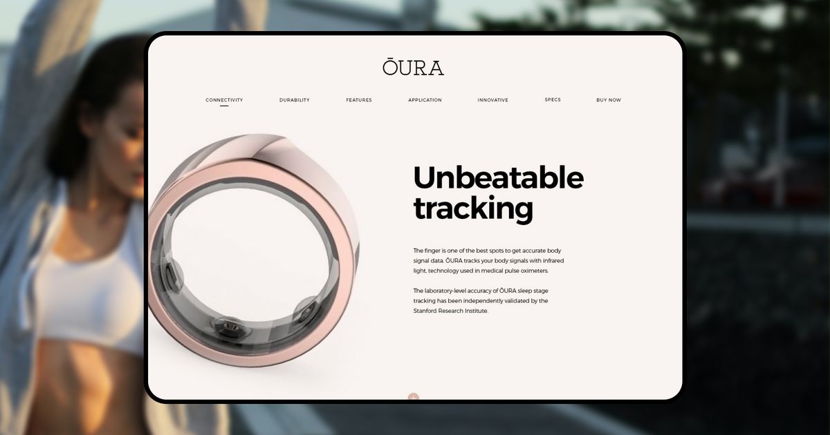 OURA ring. Improve sleep. Perform better. by ŌURA — Kickstarter